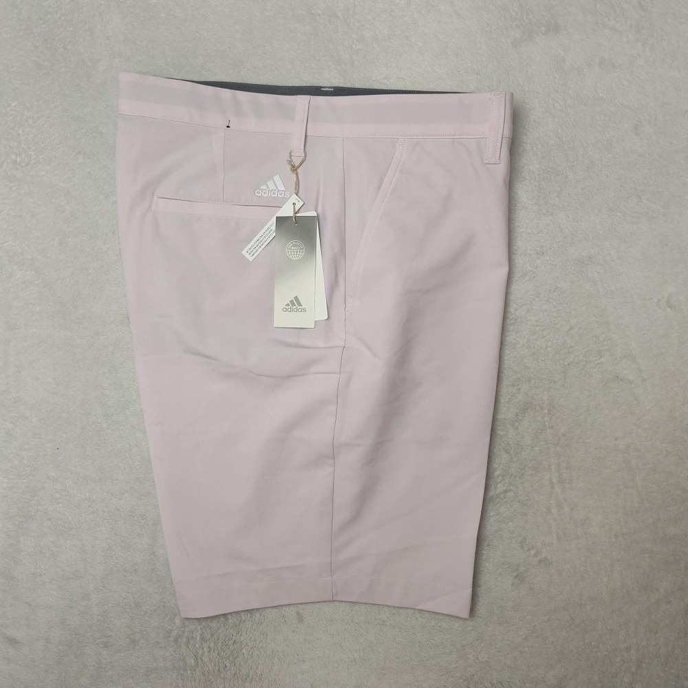 Adidas Shorts Mens 36 Pink 9" Chino Ultimate 365 Golf Stretch Performance Chino
